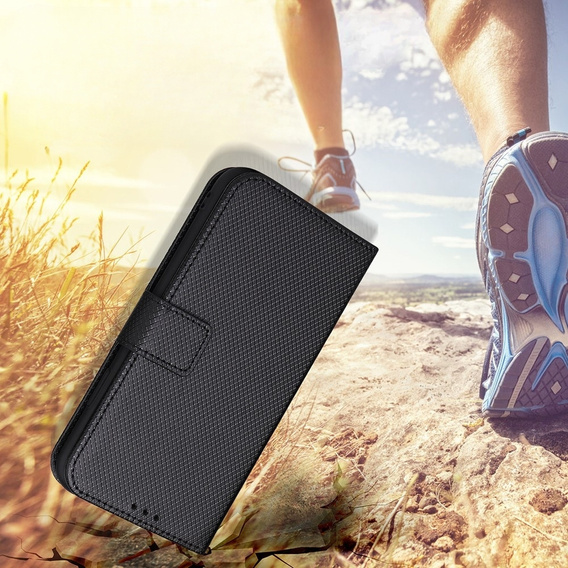Cu clapetă pentru Oppo Reno8 T 4G, Wallet Smart Magnet, negru