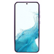 Carcasa Magnetic Dual Glass MagSafe pentru Samsung Galaxy S22, violet