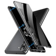Husă pentru Samsung Galaxy S24, Privacy Dual Glass, negru