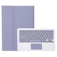 Tastatura Bluetooth Touchpad pentru Lenovo Idea Tab 11" 2025 TB336FU TB336ZU, violet