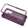 Husă blindată pentru Samsung Galaxy S21 FE, Dexnor Full Body, violet închis