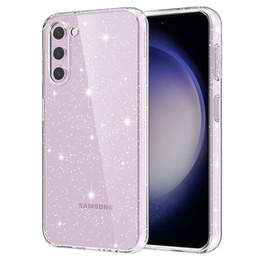 Huse pentru Samsung Galaxy S23, Glittery Powder, transparentă