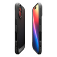 Carcasă Spigen Rugged Armor MagSafe pentru iPhone 17, negru mat
