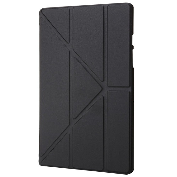 Husă pentru Samsung Galaxy Tab A9+, Origami, negru