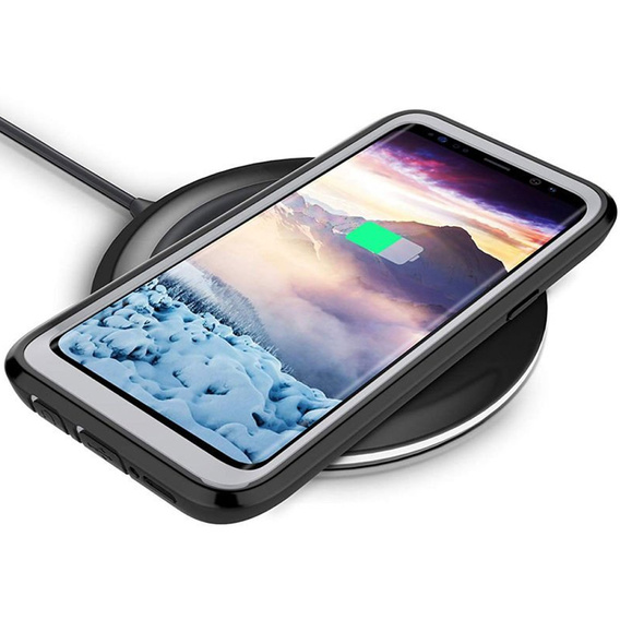 Carcasă pentru Samsung Galaxy S9+ Plus, Shockproof, cu folie, albastru