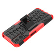 Huse pentru Motorola Moto E22 / E22i, Tire Armor, negru / roșu