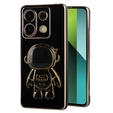 Carcasă pentru Xiaomi Redmi Note 13 Pro 5G, Astronaut, negru + sticlă călită 9H