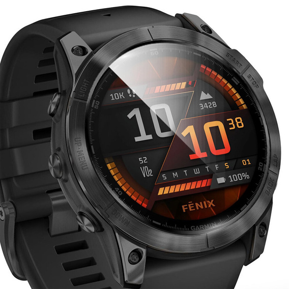 2x ERBORD Hybrid Glass pentru Garmin Fenix 8 51mm