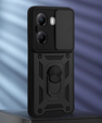 Husă blindată pentru Xiaomi Poco X7 Pro 5G, CamShield Slide, negru