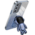 Husa pentru Samsung Galaxy A55 5G, Glitter Astronaut, albastru