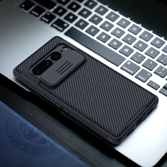 Carcasă blindată Nillkin pentru Google Pixel 7 Pro 5G, CamShield Pro, negru