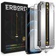 2x Sticlă temperată pentru iPhone 12 Pro Max, ERBORD Easy App Full Screen Protector