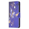 Cu clapetă pentru Xiaomi Redmi Note 13 Pro 5G, Wallet, Butterflies violet