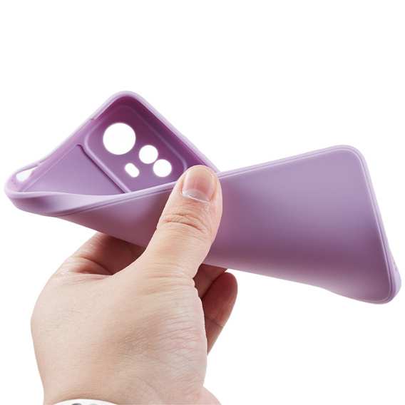 Husa pentru Xiaomi Redmi Note 12S, Silicone Lite, violet