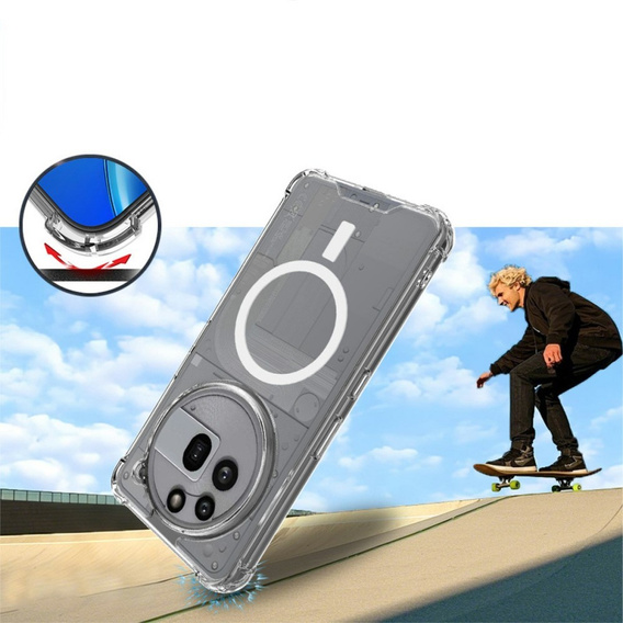 IMAK Huse pentru Nothing Phone 3a Pro, Dropproof, transparentă