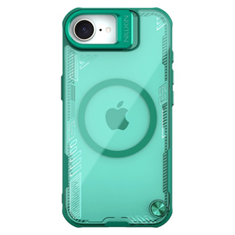 Carcasă pentru iPhone 16e, carcasă blindată Nillkin, Icelade Prop, pentru Magsafe, verde