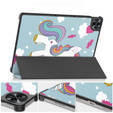 Husă pentru Realme Pad 2, Smartcase, unicorn