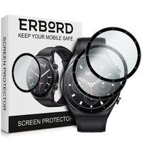 2x ERBORD Hybrid Glass pentru Xiaomi Mi Watch S1