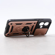 Husă blindată pentru Motorola Edge 40 Neo, CamShield Slide, roz rose gold