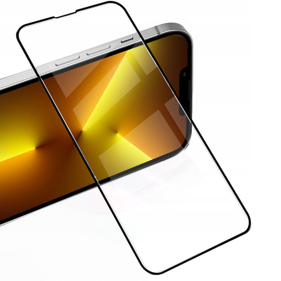 2x sticlă călită pentru iPhone 13/13 Pro, ERBORD 3D pentru întregul display
