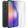 2x sticlă călită pentru Samsung Galaxy A54 5G, ERBORD 9H Hard Glass pe ecran