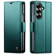 CASEME Litchi Wallet flip caz pentru Samsung Galaxy Z Fold7 5G