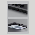 Husa NILLKIN pentru Samsung Galaxy S25, Frosted Shield, pentru MagSafe, negru