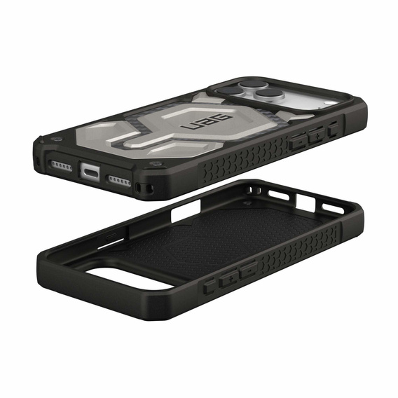 Carcasă Urban Armor Gear pentru iPhone 17 Pro Max, Monarch Pro Kevlar MagSafe, Titan
