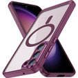 Husă pentru Samsung Galaxy S23, ERBORD Impact Guard, MagSafe, maroon