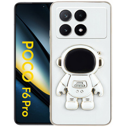Huse pentru Xiaomi Poco F6 Pro, Astronaut, alb
