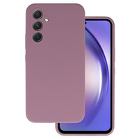 Huse pentru Samsung Galaxy A54 5G, Silicone Lite, violet + sticlă 9H