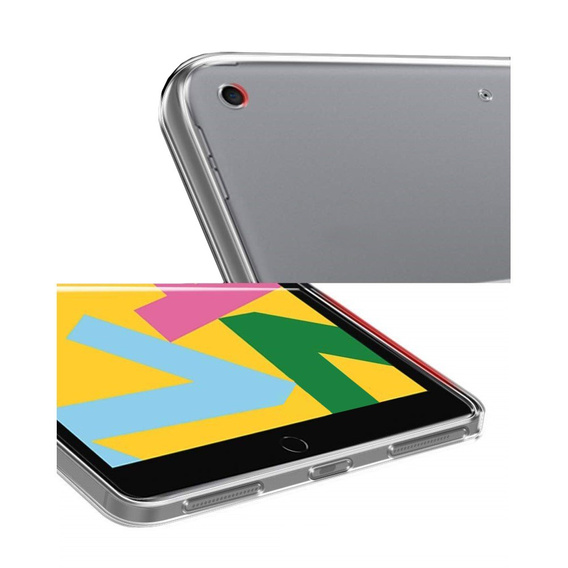 Husă pentru iPad 10.2" 2021/2020/2019 (9/8/7 gen.), silicon, transparentă