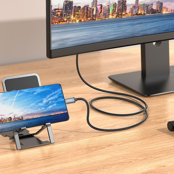 Cablu Hoco UA27 4K 30Hz 2m USB-C la HDMI