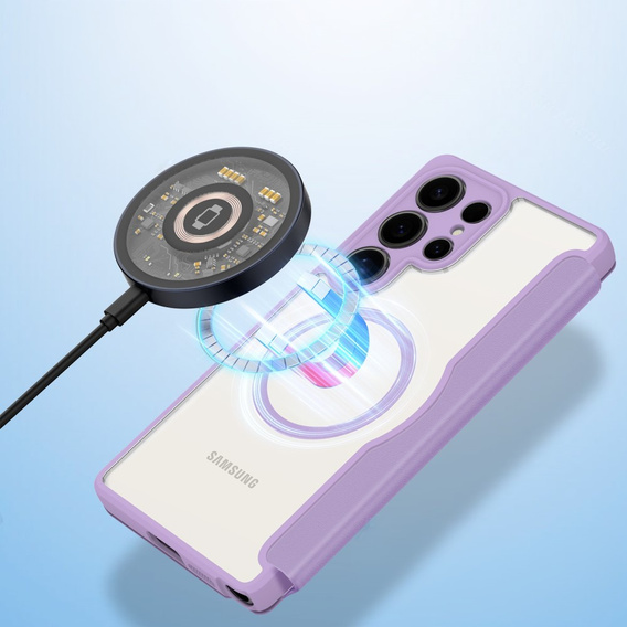 Dux Ducis Huse pentru Samsung Galaxy S25 Ultra, Skin X Pro, MagSafe, violet
