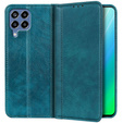 Huse pentru Samsung Galaxy M33 5G, Wallet Litchi Leather, verde