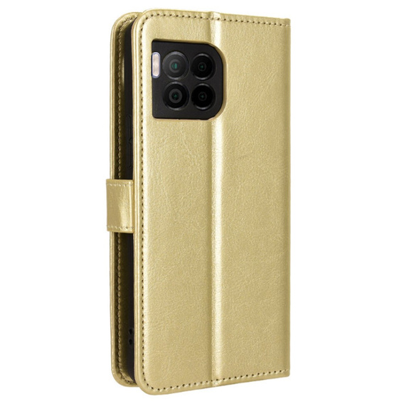 Cu clapetă pentru T Phone 2 Pro 5G, Crazy Horse Wallet, de aur