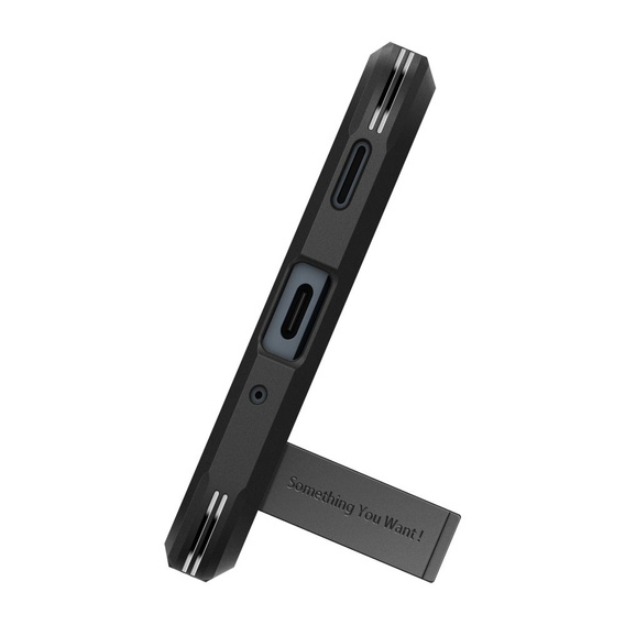 Carcasa Spigen pentru Samsung Galaxy A36 5G, Tough Armor Mag MagSafe, negru + 9H Tempered Glass