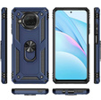 Husă blindată pentru Xiaomi Mi 10T Lite, Nox Case Ring, albastru
