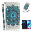 Cu clapetă pentru Motorola Moto G9 Play/E7 Plus, Wallet, Mandala Flower
