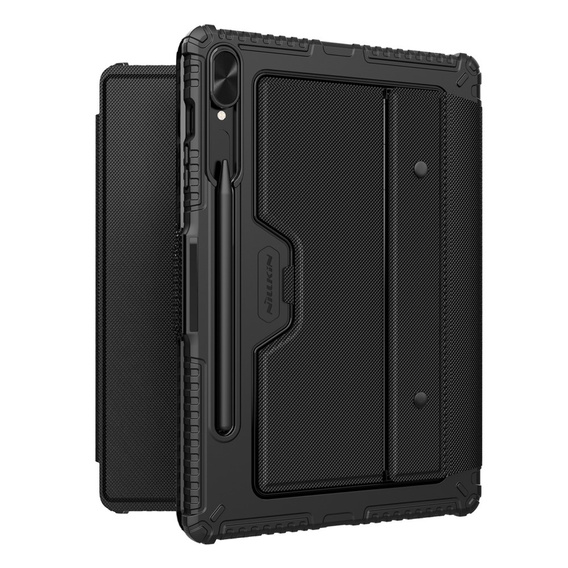 Carcasă + tastatură Galaxy Tab S9+, NILLKIN Bumper Pen Slot, negru