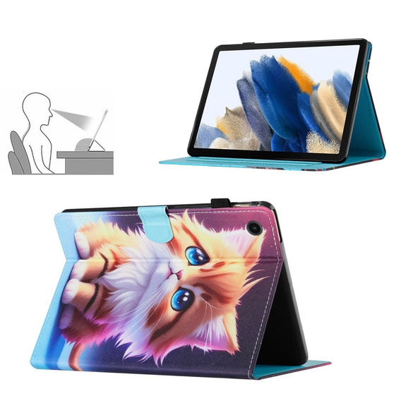 Husă pentru Lenovo Tab M10 10.1 Gen 3, cu clapetă, cat