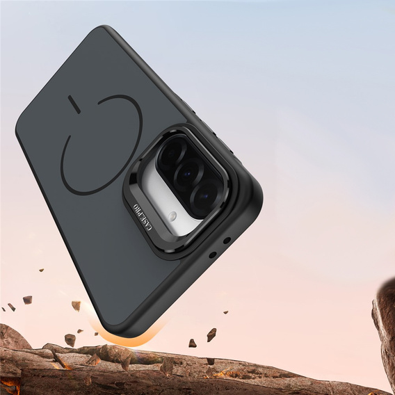 Husă tactilă cu suport MagSafe pentru Samsung Galaxy A57 5G, negru