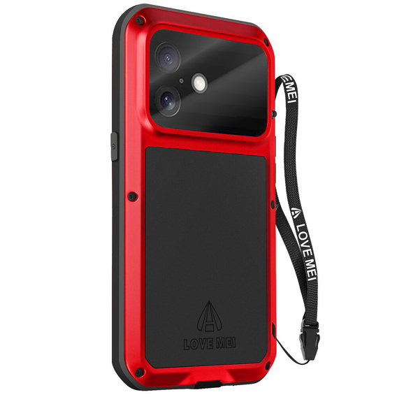 Carcasă blindată cu sticlă temperată pentru iPhone 17