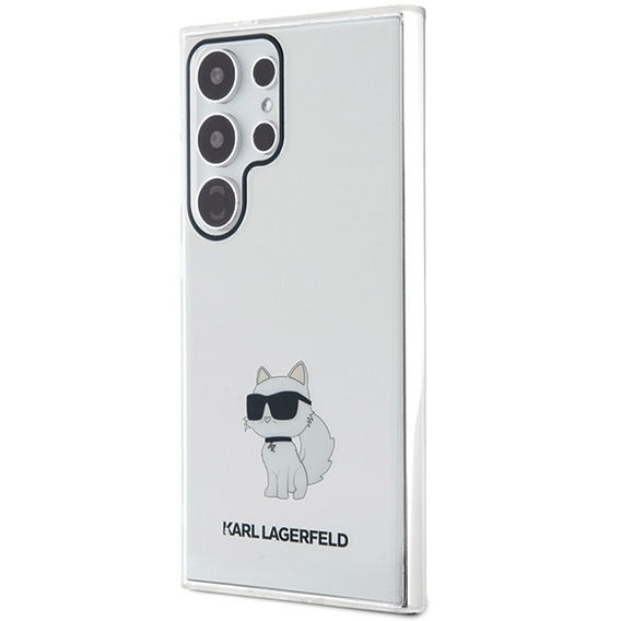Husă Karl Lagerfeld IML Choupette pentru Samsung Galaxy S24 Ultra