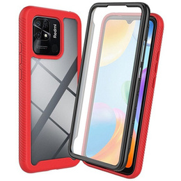 Carcasă pentru Xiaomi Redmi 10C, Shockproof, cu folie, albastru