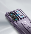 Husă blindată pentru Samsung Galaxy A56 5G, Dexnor Full Body (Two Frames), violet