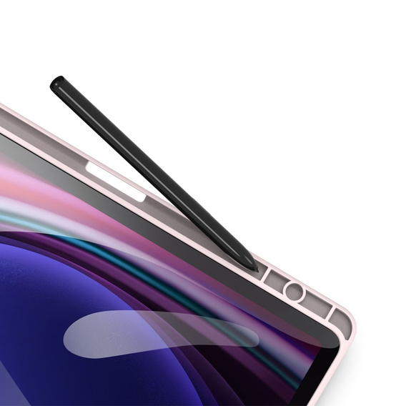 Husa pentru Samsung Galaxy Tab S10 Lite / S10 FE / S9 FE, Dux Ducis TOBY, roz