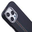 Carcasa pentru iPhone 16 Pro, Carbon Fiber MagSafe, negru