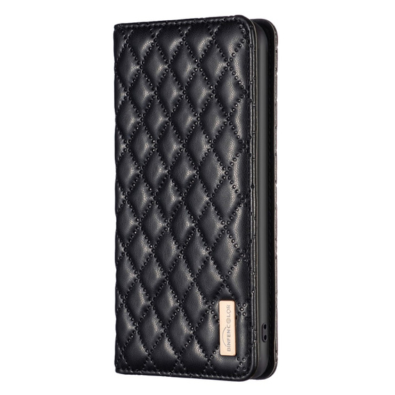 Cu clapetă pentru Samsung Galaxy A35 5G, Wallet, BINFEN COLOR, negru