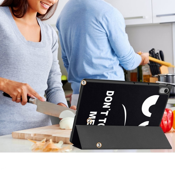 Husă pentru Huawei MatePad 11.5 2024, Smartcase, don't touch me